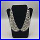 Vintage Art Deco Rhinestone Collar Necklace Bling Peter Pan Runway 22