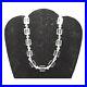 Vintage Art Deco Rock Crystal Large Cube Beads Necklace Faceted Spacers