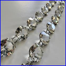 Vintage Czech Crystal Art Deco Style Rivière Necklace