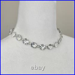 Vintage Czech Crystal Art Deco Style Rivière Necklace