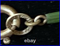 Vintage Dainty Czech Art Deco Fringe Tassel Necklace