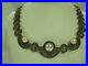 Vintage Signed Boma Art Deco Style Sterling Silver Marcasite Faux Pearl Necklace