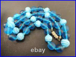 WMF IKORA MYRA Antique Art Deco Glass Bead Necklace